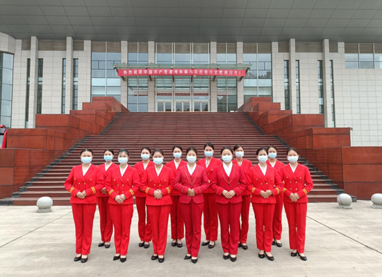 我校青年志愿者服务中国共产党漯河市第八次代表大会(图1) 我校青年志愿者服务中国共产党漯河市第八次代表大会(图1)